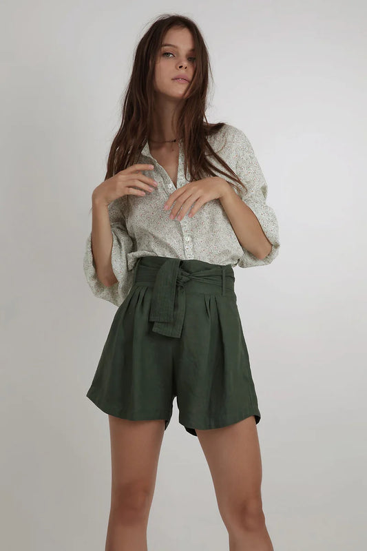 Dana linen shorts